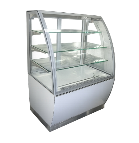 Vitrína chladící cukrářská obslužná GEORGIA EDEN 600 s agregátem, NEREZ