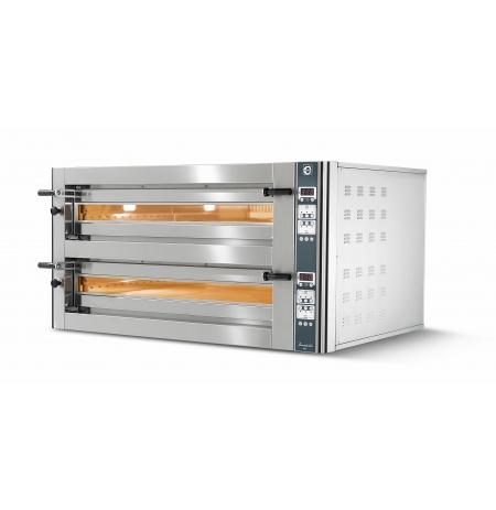Pec na pizzu dvoupatrová s rekuperací Donatello DN635L2-CD elektrická