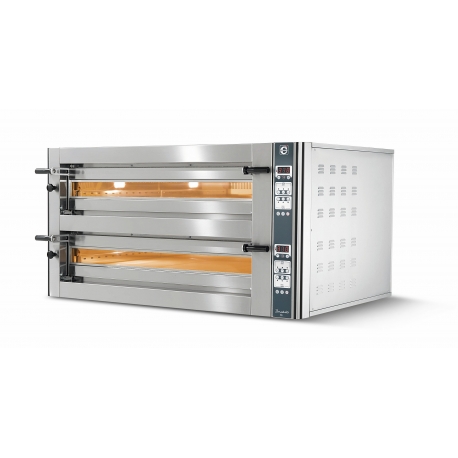 Pec na pizzu dvoupatrová s rekuperací Donatello DN635L2-CD elektrická