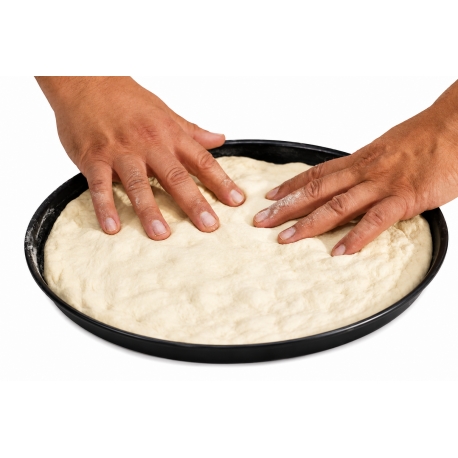 Plech na pizzu ocelový kulatý 36 cm