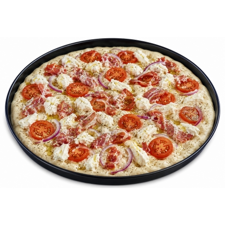 Plech na pizzu ocelový kulatý 30 cm
