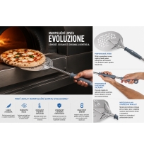Lopata manipulační perforovaná 20x170 cm Evoluzione