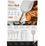 Lopata na pizzu sázecí hliník perforovaná WoodTech 33 cm